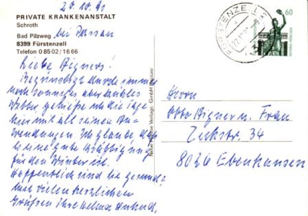 Fürstenzell (Pilzweg) - D 1991 95 006 ●
